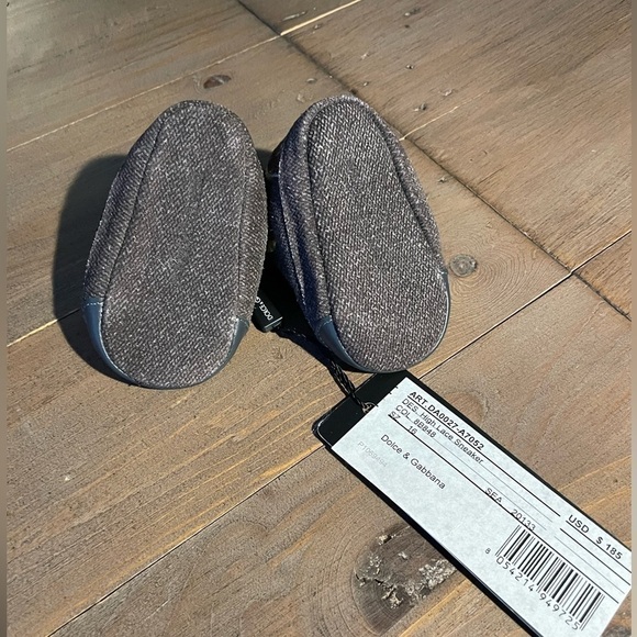 Dolce & Gabbana kids baby shoes sneakers brown NWT - Picture 3 of 5